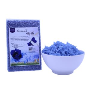 ข้าวหอมมะลิ อัญชัน / Thai Jasmine rice Butterfly pea